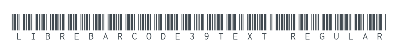 LibreBarcode39Text-Regular