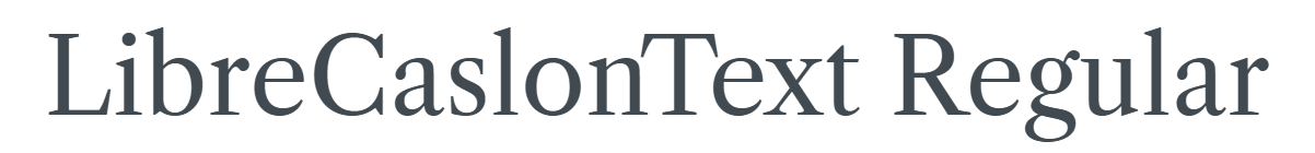 LibreCaslonText-Regular