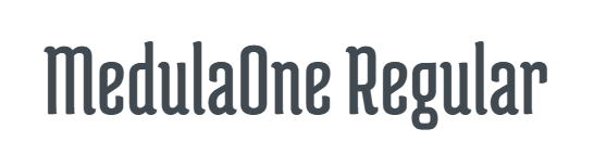 MedulaOne-Regular