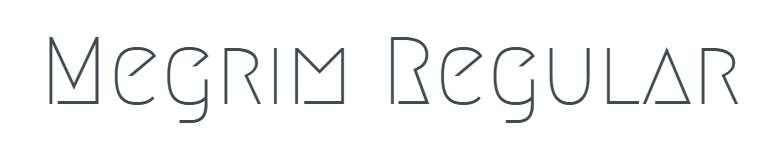 Megrim-Regular