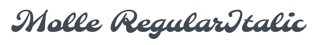 Molle-RegularItalic
