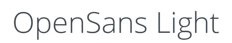 OpenSans-Light