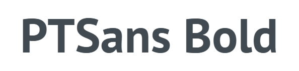 PTSans-Bold