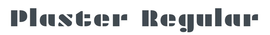 Plaster-Regular