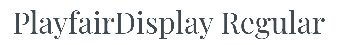 PlayfairDisplay-Regular