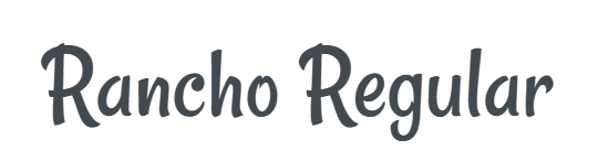 Rancho-Regular