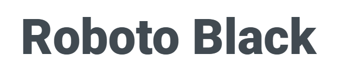 Roboto-Black