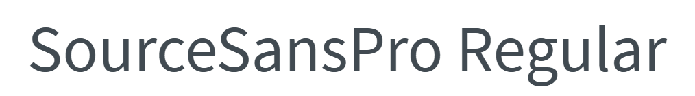 SourceSansPro-Regular
