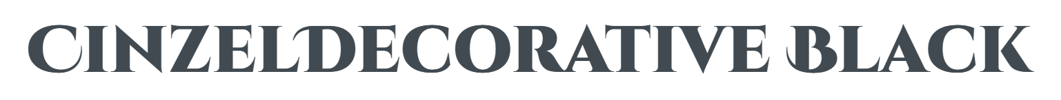 CinzelDecorative-Black