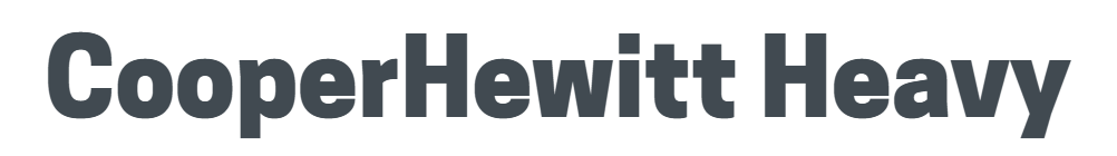 CooperHewitt-Heavy