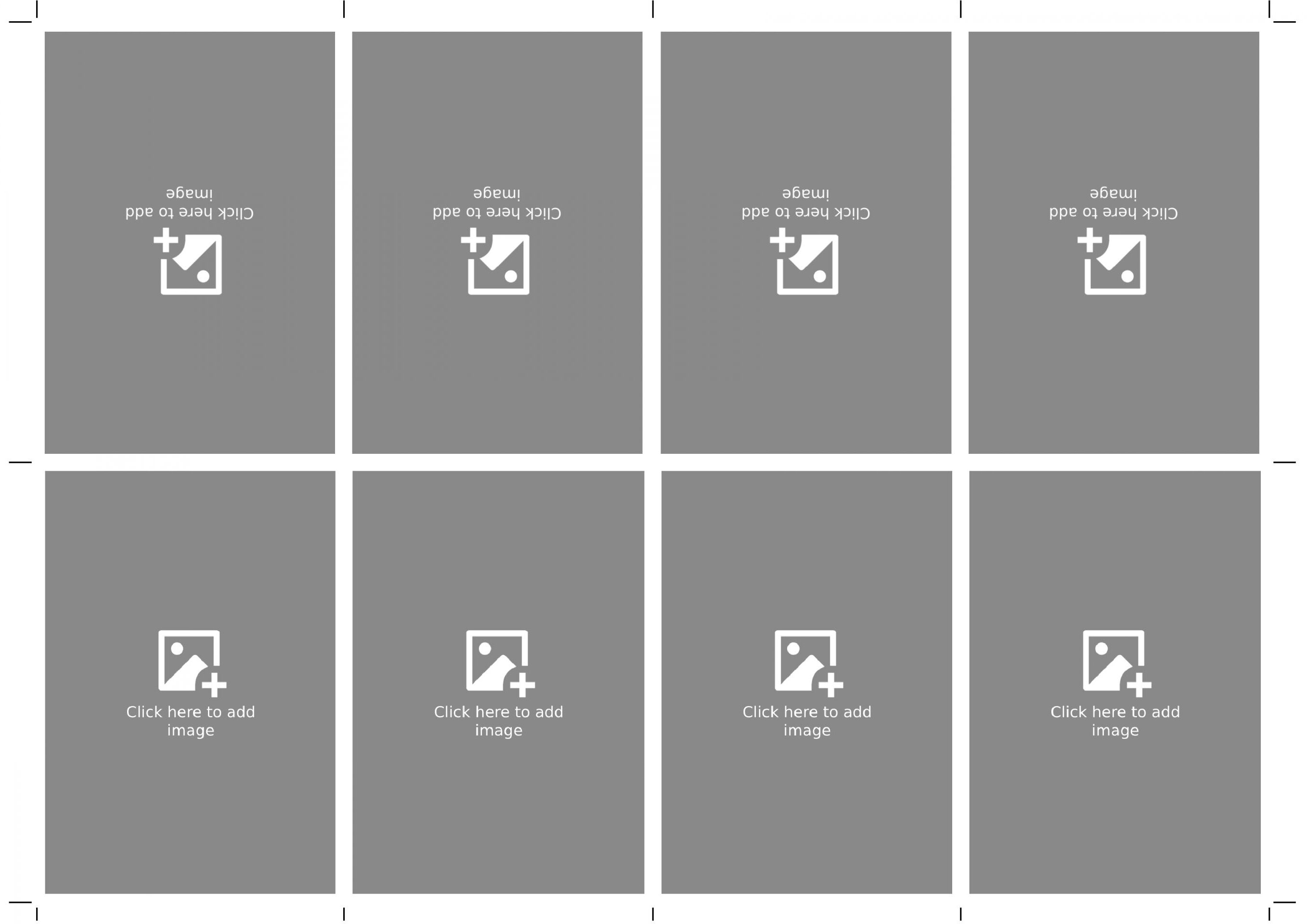 Simple 8 page Zine in A4 – Printable Photo Layout_106 - thumbnail