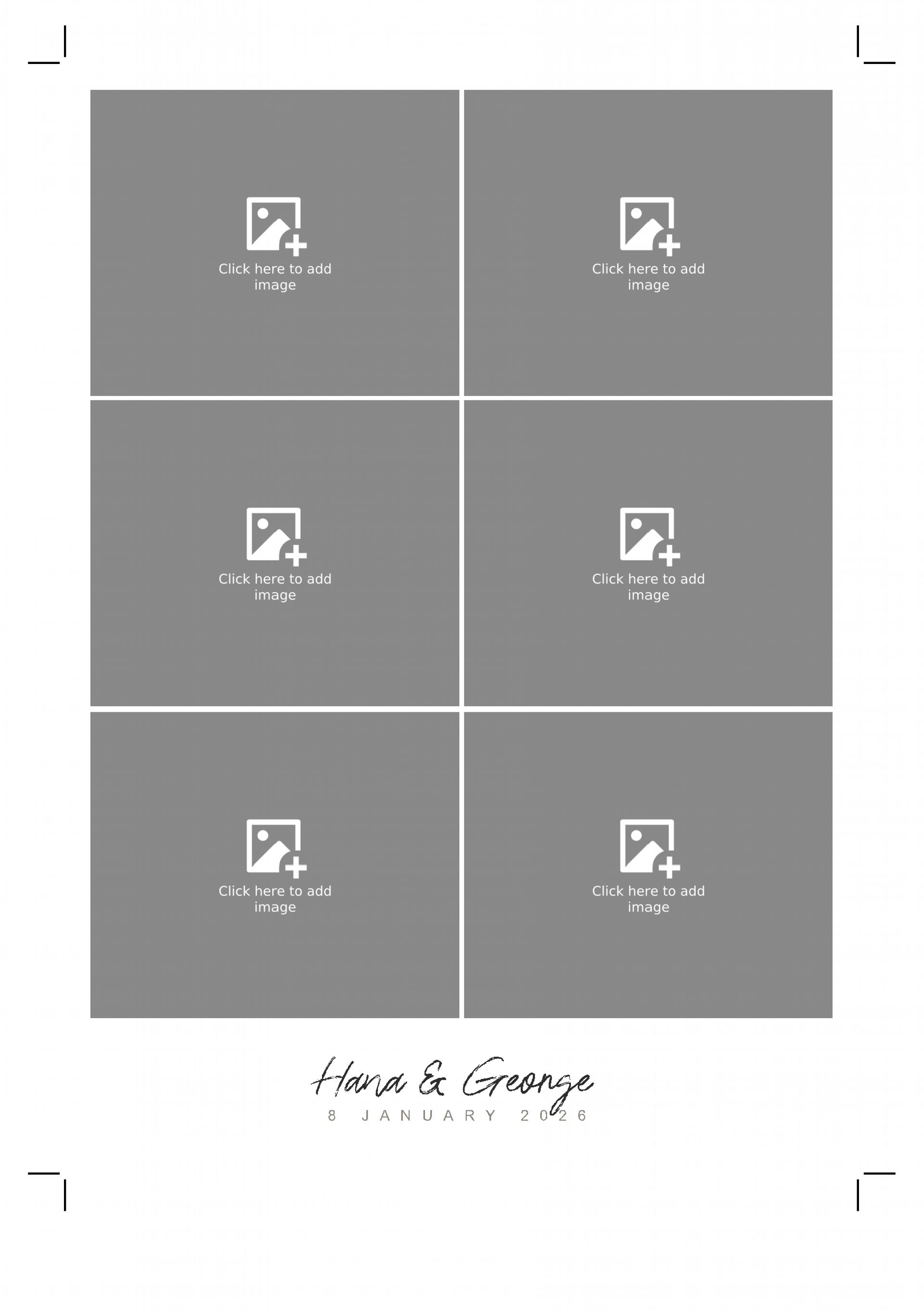 Custom Size Print – Printable Photo Layout_131 - thumbnail