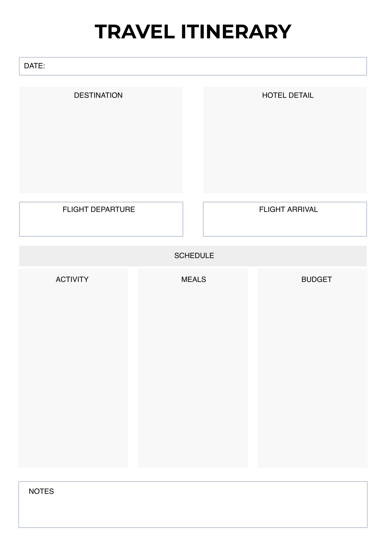 travel-itinerary-a4