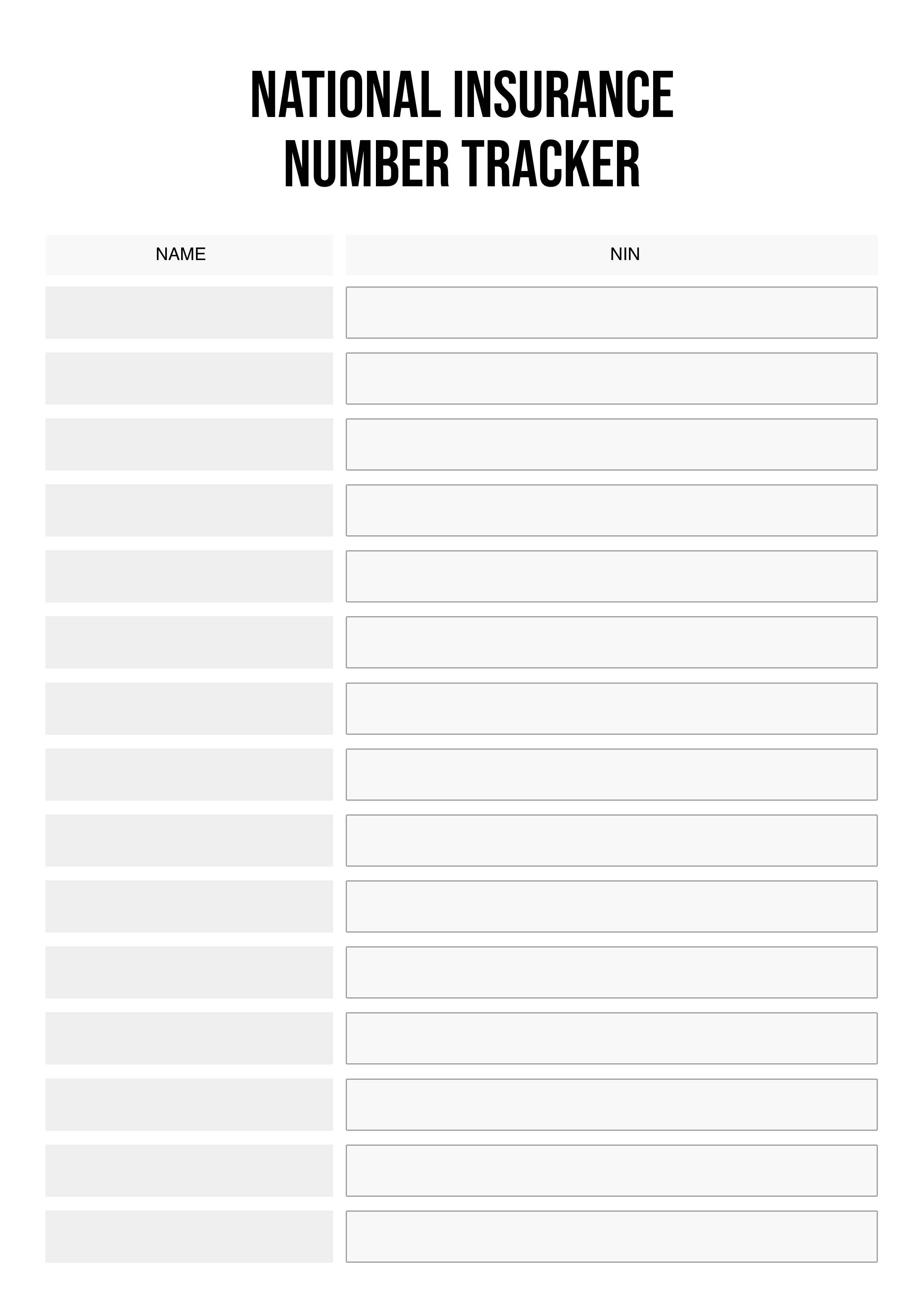 national-insurance-number-tracker-printable-a4
