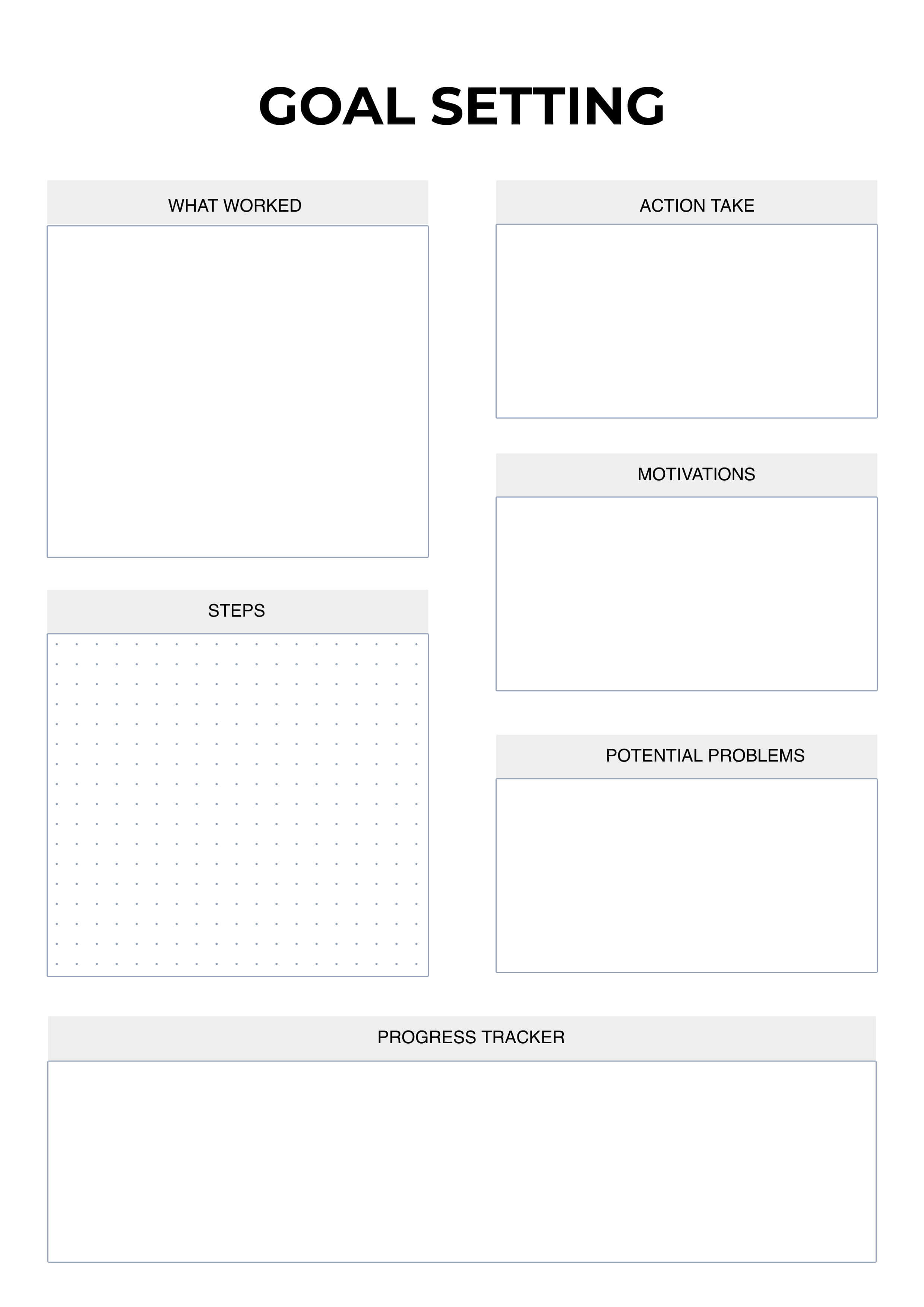 goal-setting-worksheet-planning-progress-tracking-a4